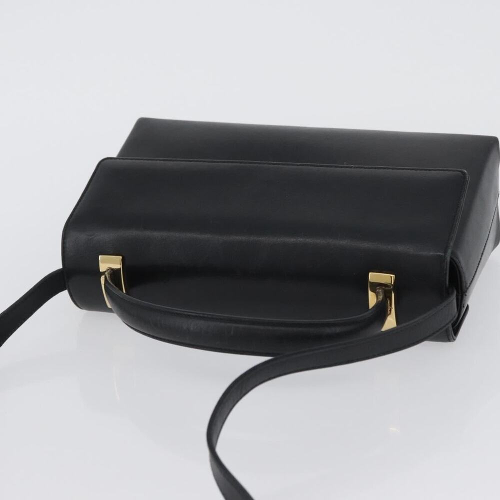 Salvatore Ferragamo Leather Handbag Black - Picture 13 of 16